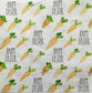 TWO Individual Paper Cocktail Decoupage Napkins - 1808 Happy Easter Carrots