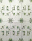 TWO Individual Paper Guest Decoupage Napkins - 1875 Easter Greenery Cross