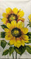 TWO Individual Paper Guest Decoupage Napkins - 1551 Sunflower Mix