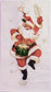 TWO Individual Paper Guest Decoupage Napkins - 2263 Drumming Santa Clause