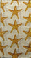 TWO Individual Paper Guest Decoupage Napkins - 1472 Gold Starfish