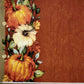 2 Individual Paper Lunch Decoupage Napkins - 2097 Rich Pumpkin Harvest