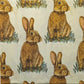 TWO Individual Paper Lunch Decoupage Napkins - 1876 Bunny Poses