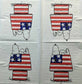 TWO Individual Paper Cocktail Decoupage Napkins - 1400 Patriotic Snoopy Doghouse