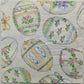 TWO Individual Paper Cocktail Decoupage Napkins - Decorated Easter Eggs 1258