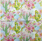 2 Individual Paper Lunch Decoupage Napkins-Desert Flowers / Cacti 1103