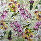 TWO Individual Paper Cocktail Decoupage Napkins- Orchids In Bloom w/ Birds 1153