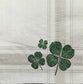 TWO Individual Paper Cocktail Decoupage Napkins - 1886 St Patrick's Shamrocks