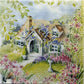 TWO Individual Paper Lunch Decoupage Napkins - 1381 Cozy Country Cottage