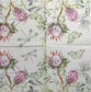 TWO Individual Paper Cocktail Decoupage Napkins-1950 Butterfly Dragonfly Garden