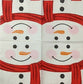 TWO Individual Paper Cocktail Decoupage Napkins - 1694 Snowman Closeup