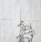 TWO Individual Paper Cocktail Decoupage Napkins- 2325 Wood Sketched Easter Bunny