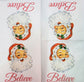 TWO Individual Paper Lunch Decoupage Napkins - 2149 Santa Clause Believe