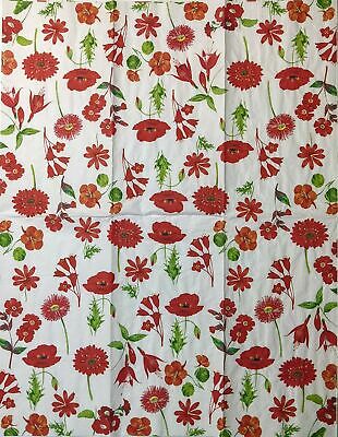 TWO Individual Paper Guest Decoupage Napkins - 1513 Mona's Red Garden