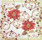 TWO Individual Paper Dinner Decoupage Napkins - 2163 Christmas Poinsettia Joy