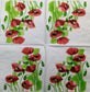 TWO Individual Paper Cocktail Decoupage Napkins- Red Poppies 1170