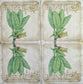 TWO Individual Paper Lunch Decoupage Napkins - 1970 Herbs & Spices Sage Farm