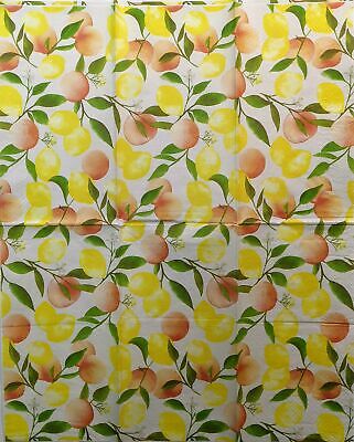 TWO Individual Paper Guest Decoupage Napkins - 1479 Peach Lemonade