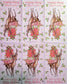 TWO Individual Paper Guest Decoupage Napkins - 2266 Merry Little Deer with Gifts