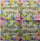 TWO Individual Paper Cocktail Decoupage Napkins - Easter Blessing Flowers 1216