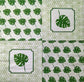 TWO Individual Paper Lunch Decoupage Napkins - 1615 Heart Palm Leaves