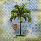 TWO Indivdual Paper Lunch Decoupage Napkins - Royal Palm 1239