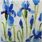 TWO Individual Paper Cocktail Decoupage Napkins- Lovely Blue Iris 1140