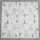 TWO Individual Paper Lunch Decoupage Napkins - 2210 Modern Gray Christmas Trees