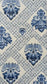 TWO Individual Paper Guest Decoupage Napkins - 1742 Blue Elegance