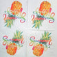 TWO Individual Paper Lunch Decoupage Napkins - 2051 Summer Vibes Pineapple