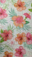 TWO Individual Paper Guest Decoupage Napkins - 1644 Pink Tropical Flowers