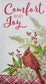 TWO Individual Paper Guest Decoupage Napkins - 2271 Comfort and Joy Cardinal