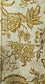 TWO Individual Paper Guest Decoupage Napkins - 1650 Florence Cream Gold