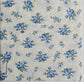 TWO Individual Paper Lunch Decoupage Napkins - Blue Floral 1056