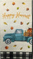 TWO Individual Paper Guest Decoupage Napkins-1634 Happy Harvest Farm Fresh Truck