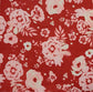 TWO Individual Paper Cocktail Decoupage Napkins - 2298 Red Florals