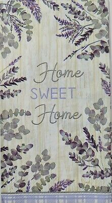 TWO Individual Paper Guest Decoupage Napkins - 1739 Home Sweet Home Foliage