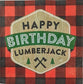 TWO Individual Paper Lunch Decoupage Napkins - 1726 Lumberjack Plaid
