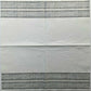 TWO Individual Paper Lunch Decoupage Napkins -1354 Woven Stripes Gray
