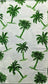 TWO Individual Paper Guest Decoupage Napkins - 1471 Green Coconut Palm Tree