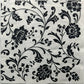 TWO Individual Paper Lunch Decoupage Napkins - Arabesque White & Black 1203