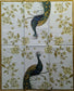 2 Individual Paper Guest Decoupage Napkins 1505 - Bohemian Wings Peacock