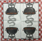 TWO Individual Paper Lunch Decoupage Napkins- BBQ Grill Summer 1325